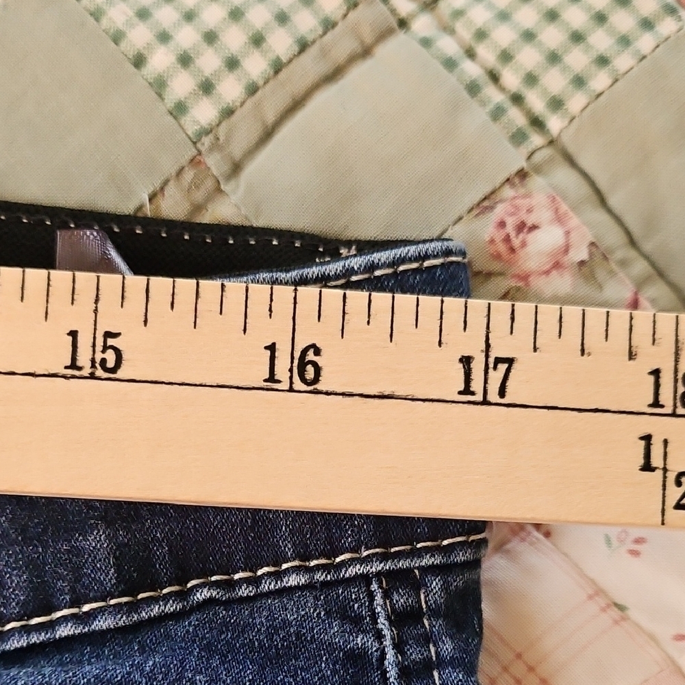 Angels High Rise Skinny Jeans W/ Comfort Waistband-  16/33 - Picture 3 of 7